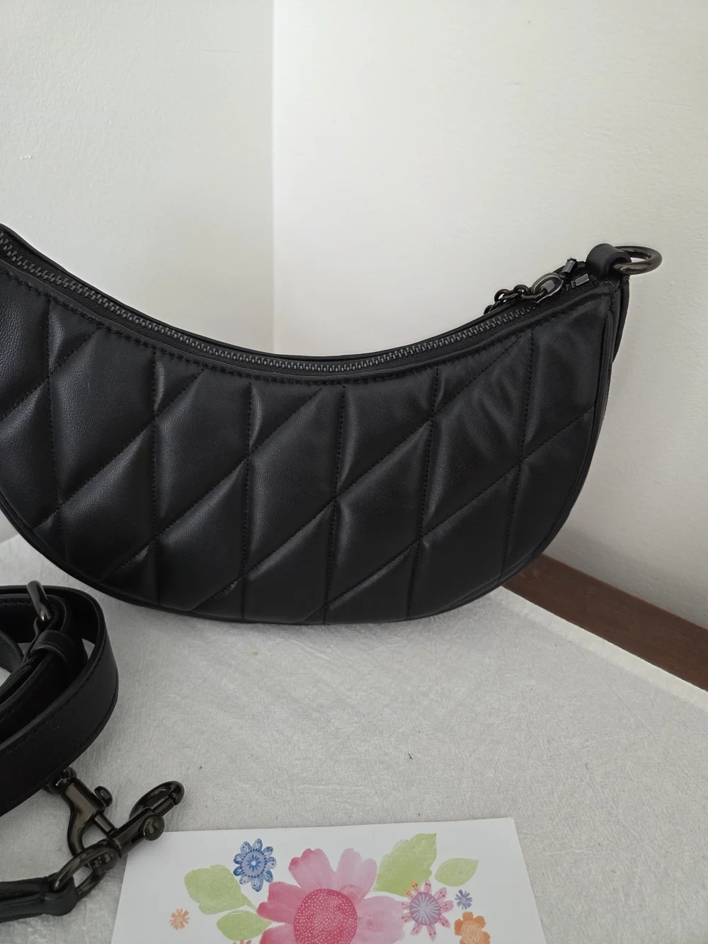 Coach Quilted Mira Shoulder/Crossbody Bag EUC - Picture 4 of 6